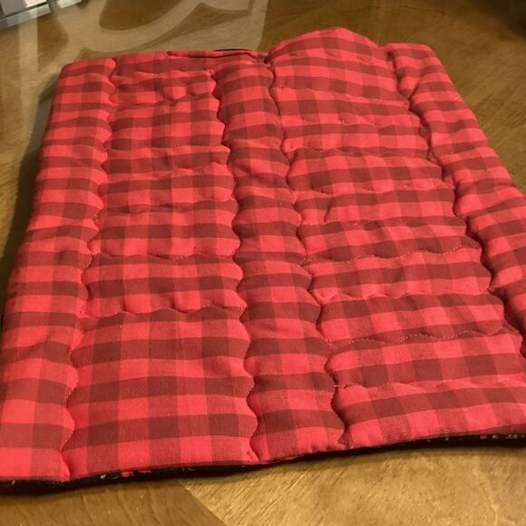 NWOT. Hand Crafted Quilted Toy Animal/Dolly Quilt - Picture 9 of 9